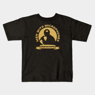 Men with Microphones Podcast Kids T-Shirt